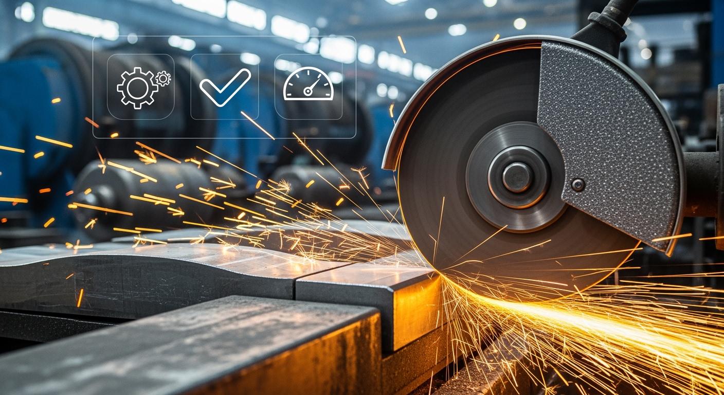 Optimization of Grinding Wheel Selection for Enhanced Efficiency in Steel Rolling Mills
