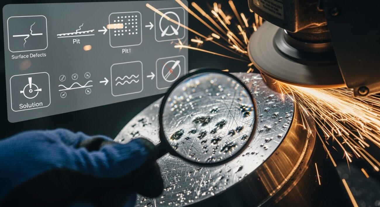 Troubleshooting Guide for Common Surface Finish Defects in Steel Product Grinding