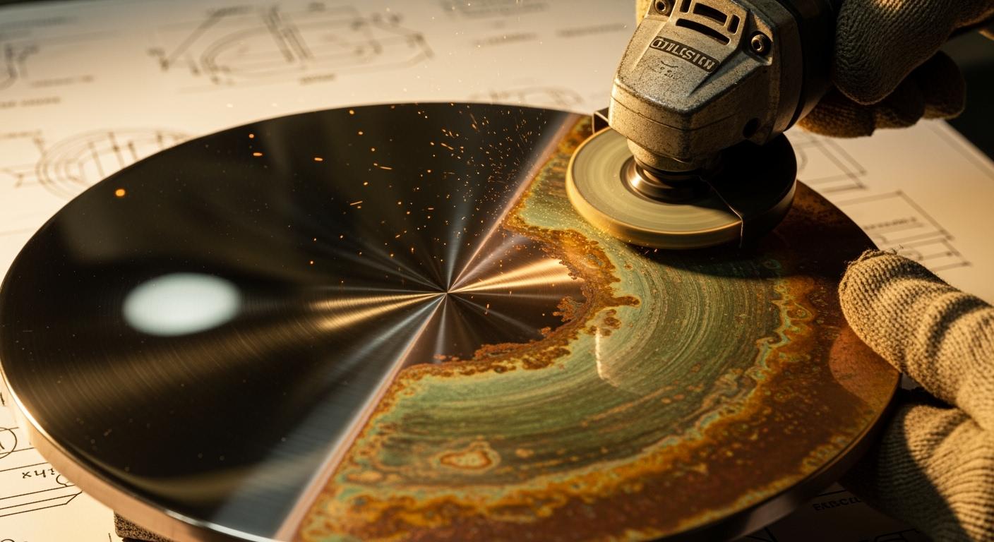 How to Avoid Surface Oxidation and Color Discrepancy in Mirror Grinding of Copper and Its Alloys