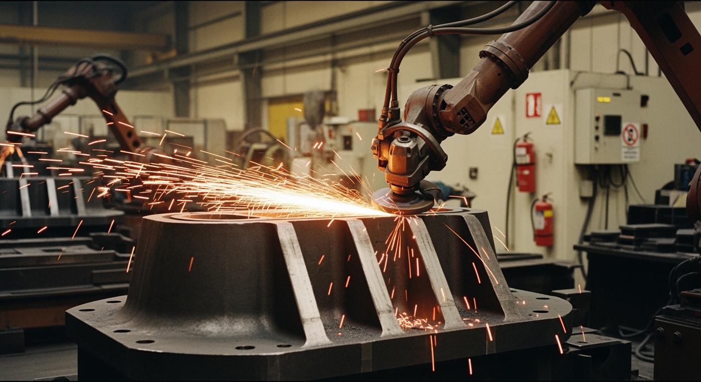 How to Boost Rough Grinding Efficiency for Gate and Riser Removal