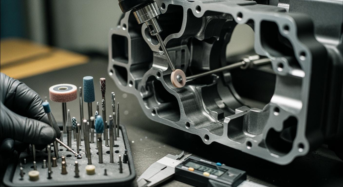 Abrasive Tool Selection and Process Methods for Grinding Complex Internal Cavities