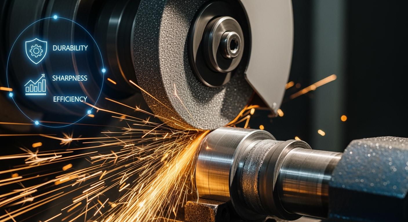 Key Grinding Wheel Attributes for Success in High-Efficiency Deep Grinding Operations