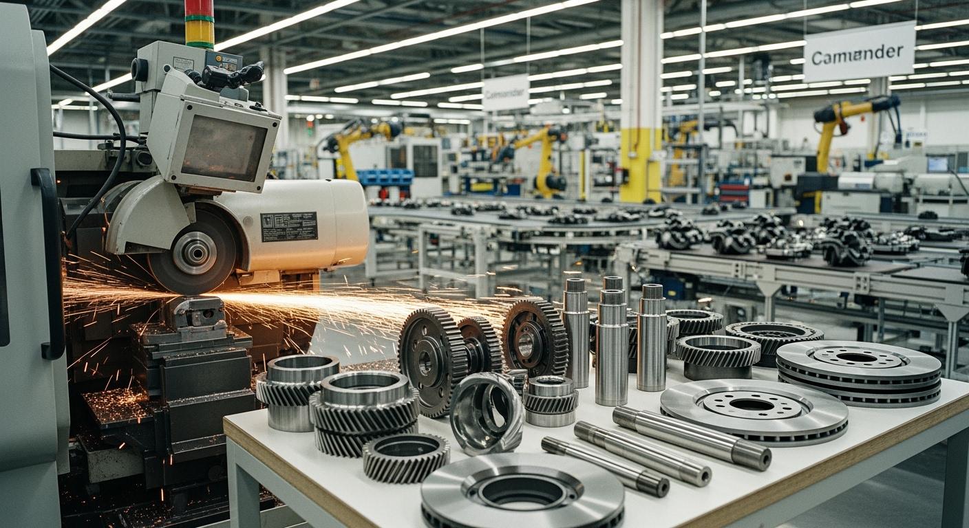 High-volume Grinding Solutions for Automotive Parts