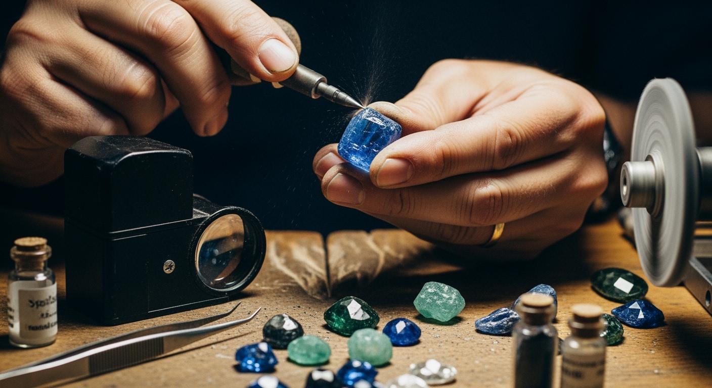 A Complete Breakdown of the Gemstone Cutting & Polishing Process