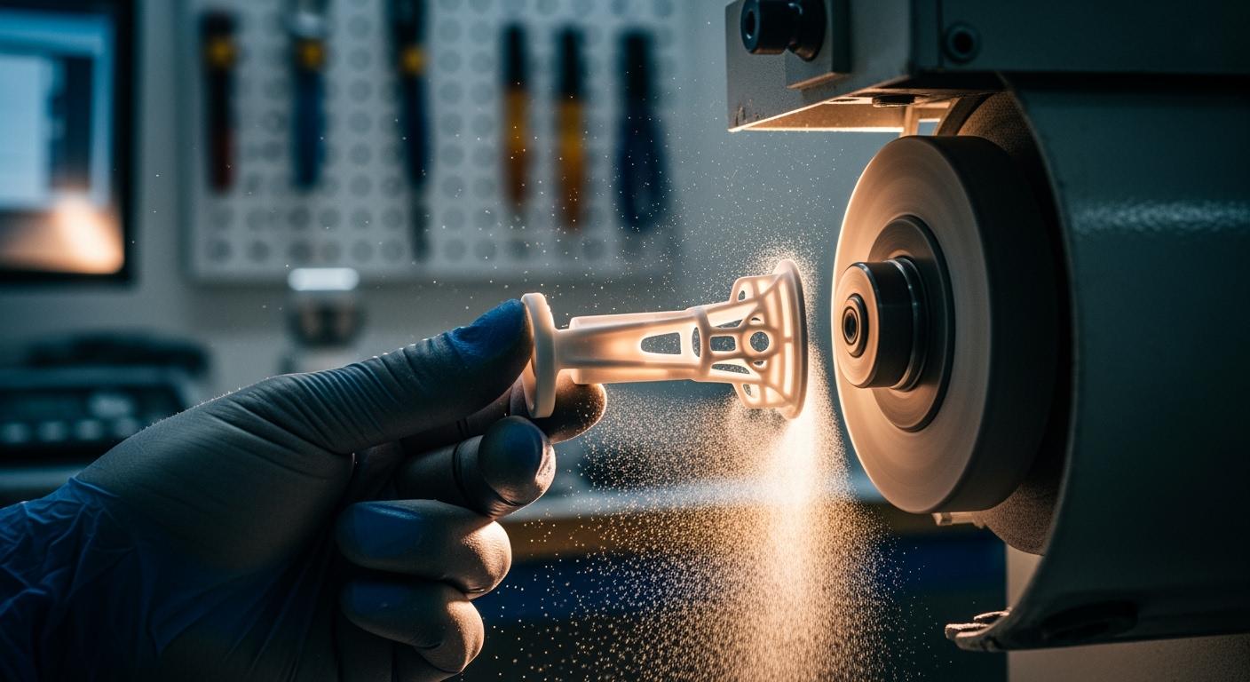 How to Grind Thin-Walled Ceramic Parts Without Breaking Them?