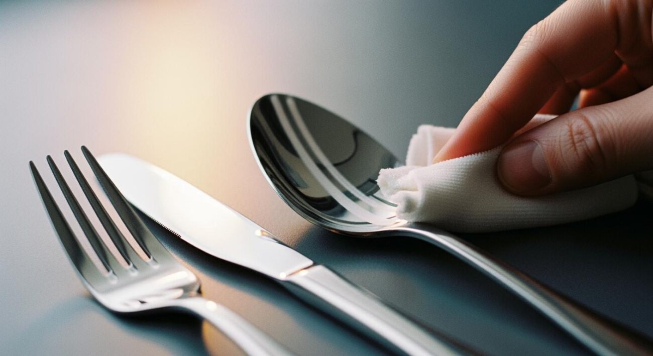 How to Eliminate Polishing Marks on Stainless Steel Cutlery?