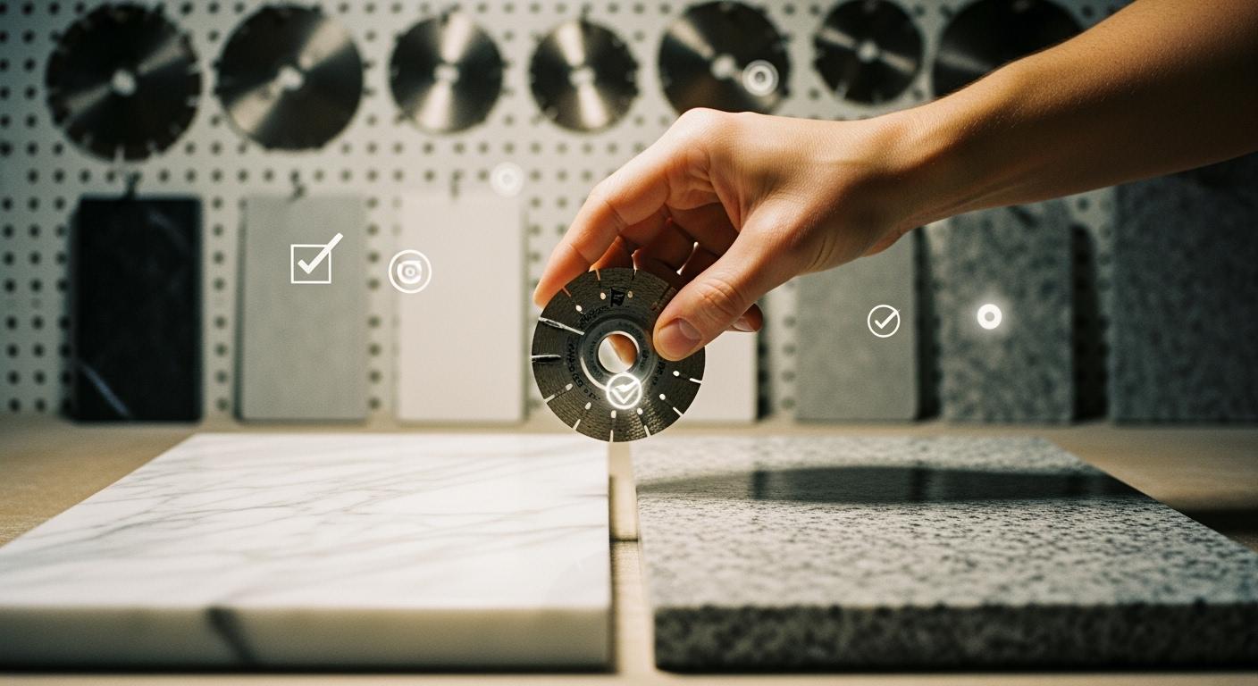 How to Choose Your First Diamond Blade for Marble & Granite?