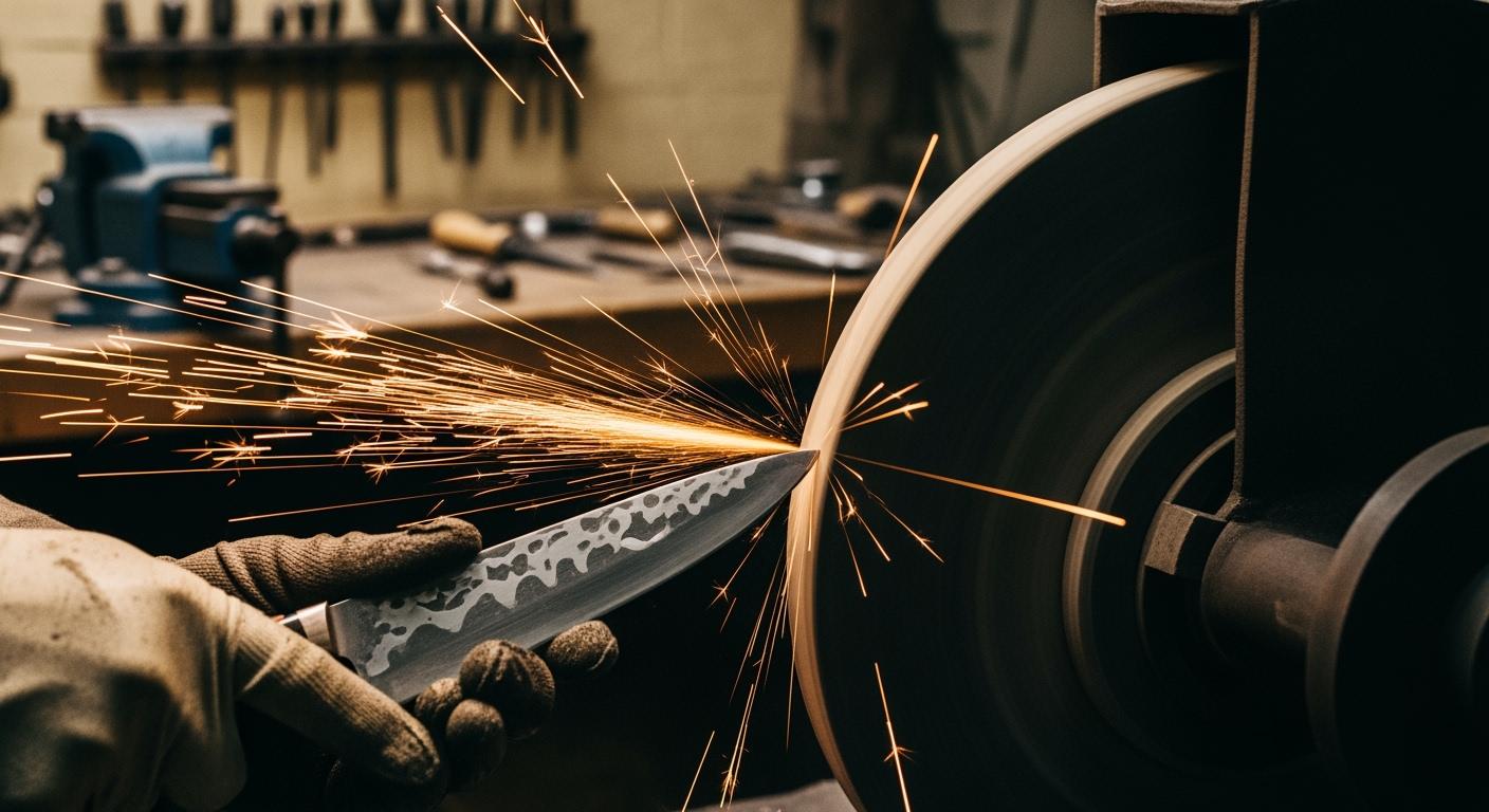 From Profiling to Polishing: A Grinding Wheel Workflow for Chef Knives