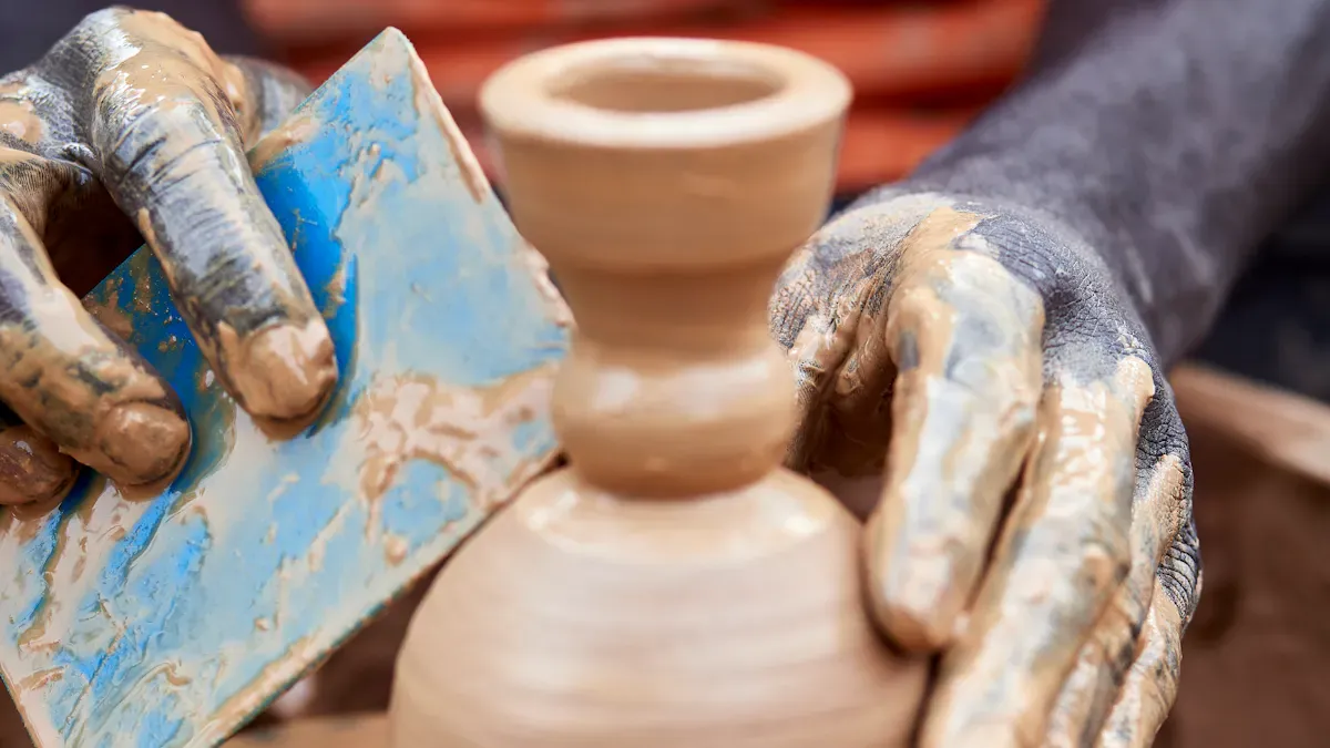 Supporting and Stabilizing Thin-Walled Ceramic Parts