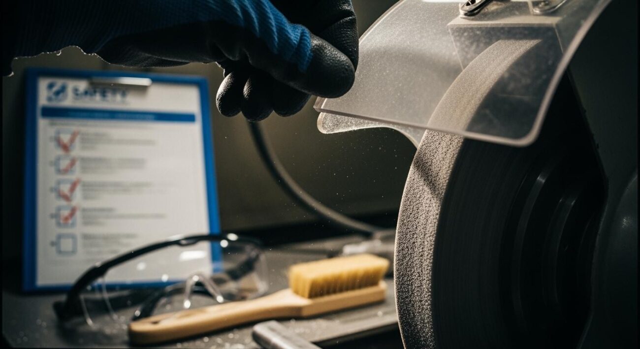 Standard Operating Procedure for Preventing Grinding Wheel Edge Chipping