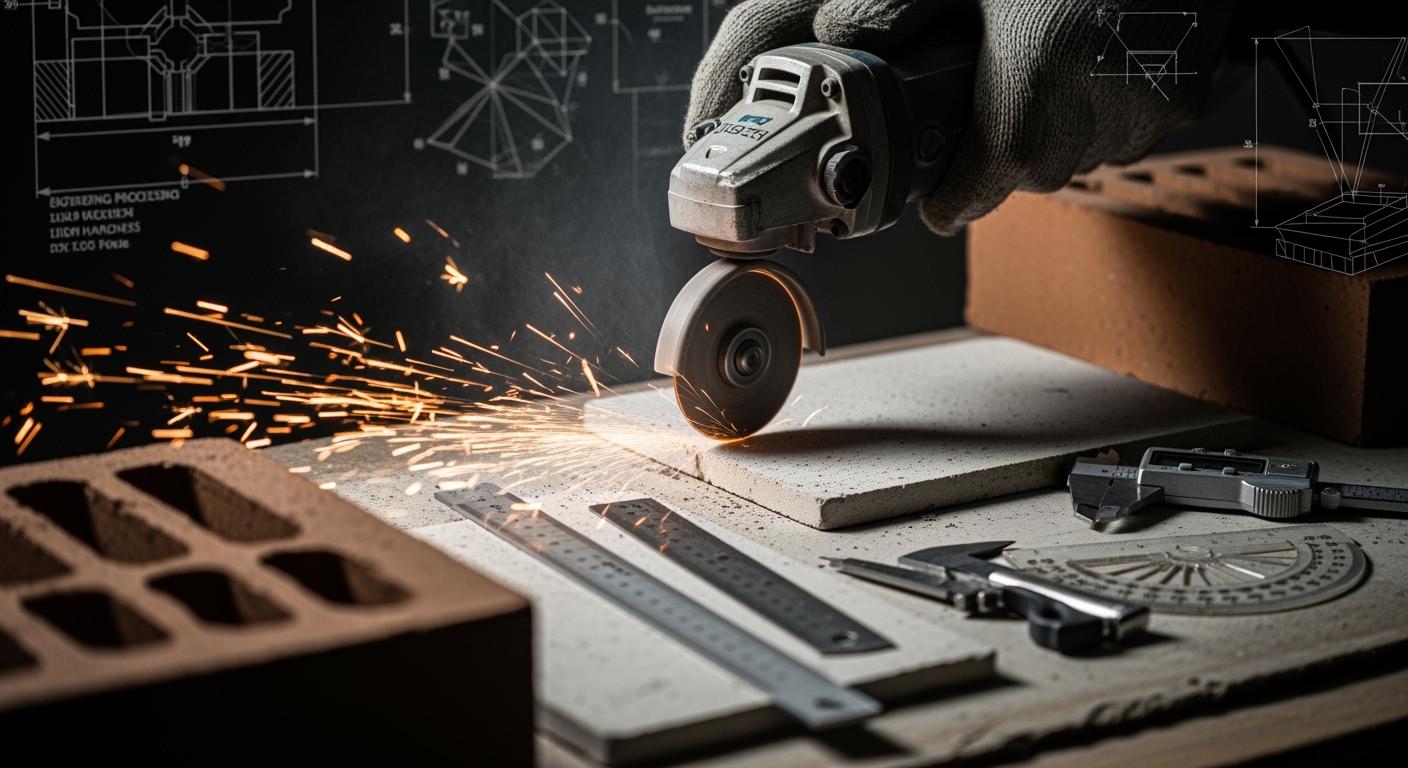 Refractory Bricks and High-Hardness Ceramics Grinding and Cutting Strategies