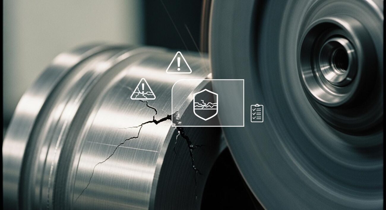 Causes and preventive measures for grinding cracks in hardened steel?
