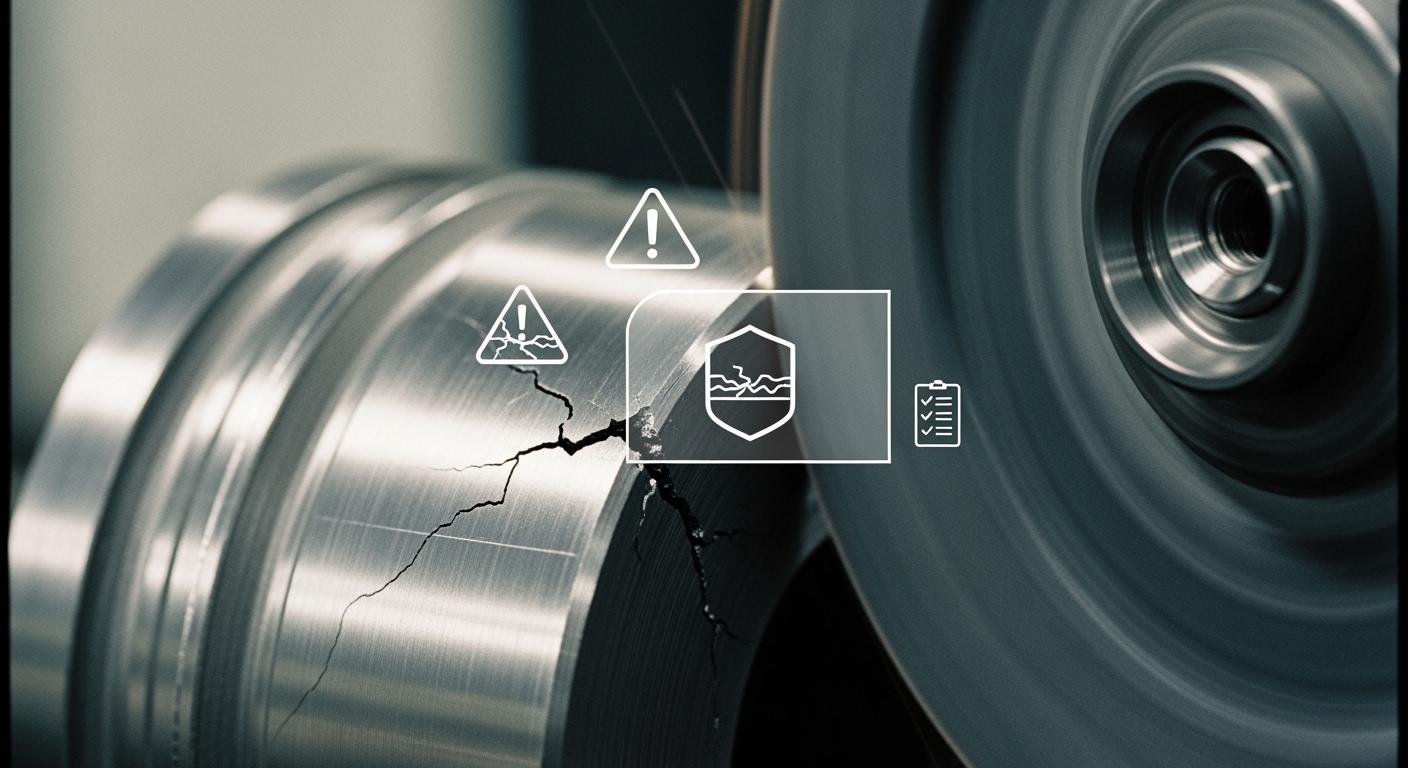 Causes and preventive measures for grinding cracks in hardened steel?