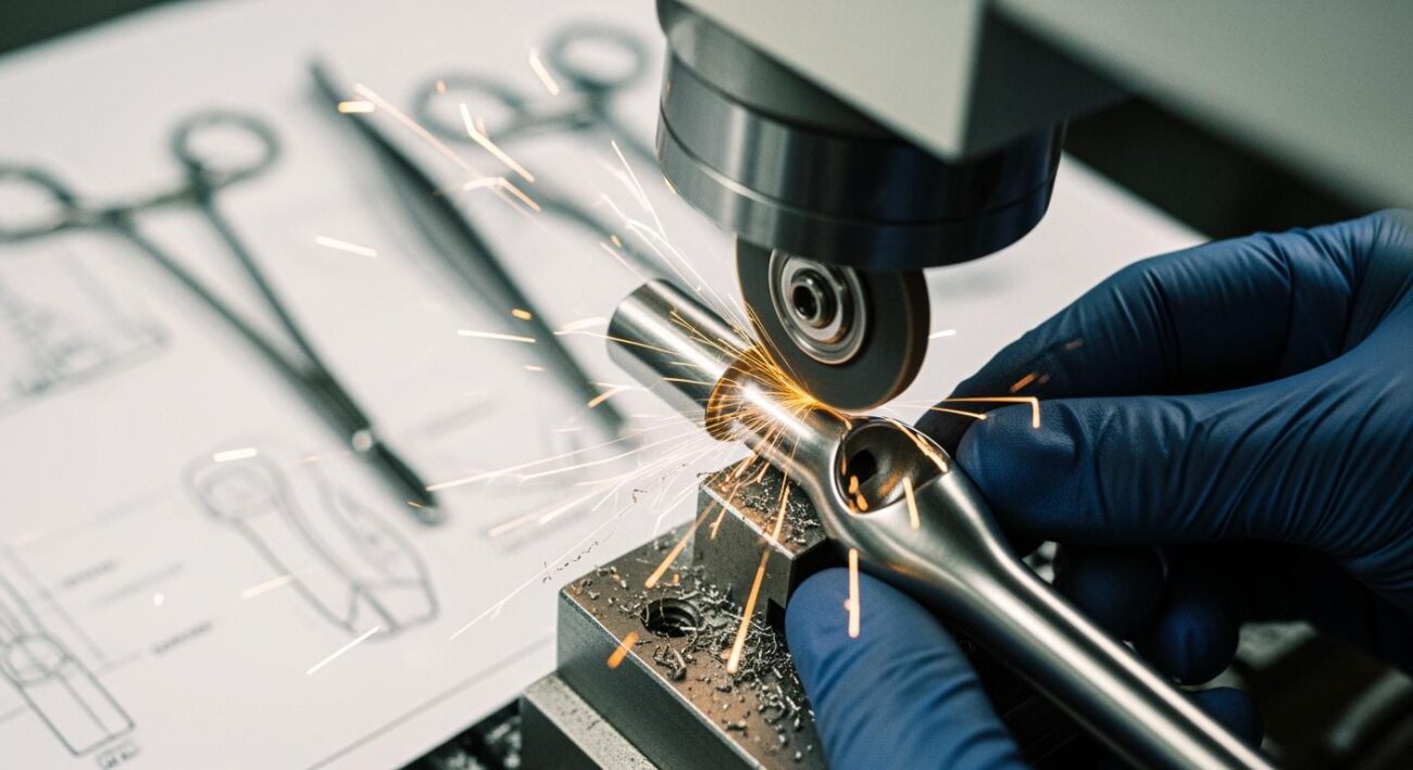 Key points for precision grinding of medical device stainless steel?
