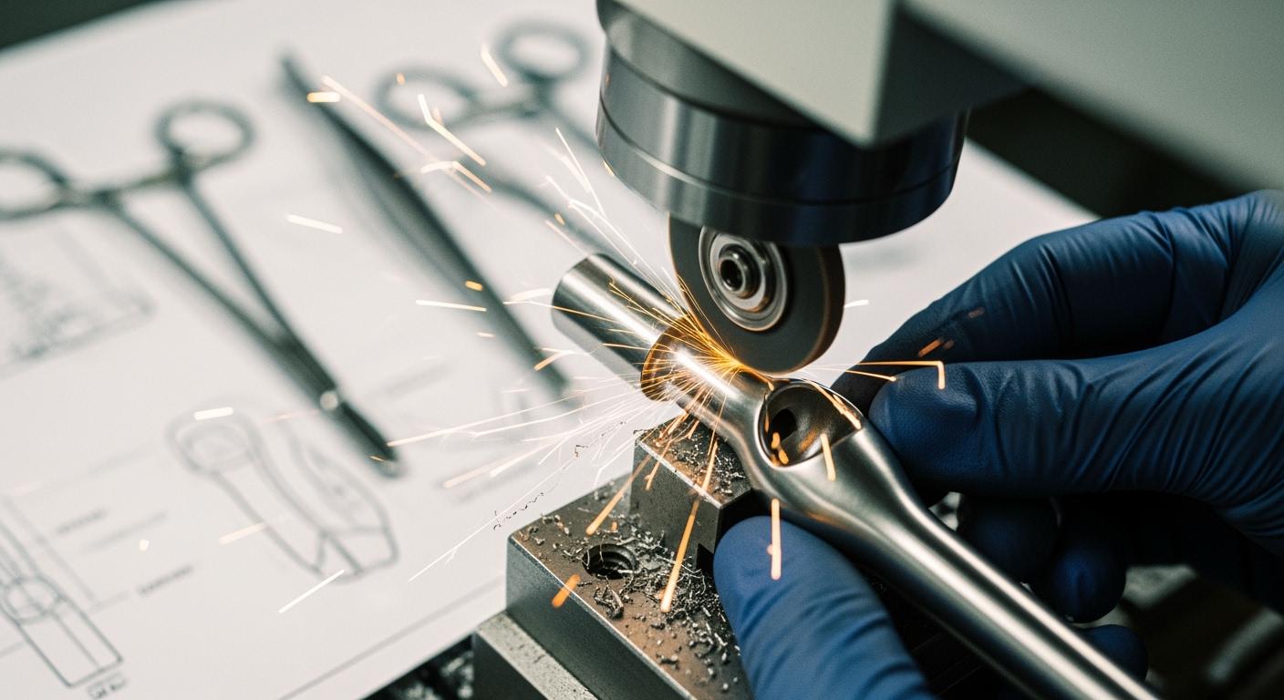 Key points for precision grinding of medical device stainless steel?