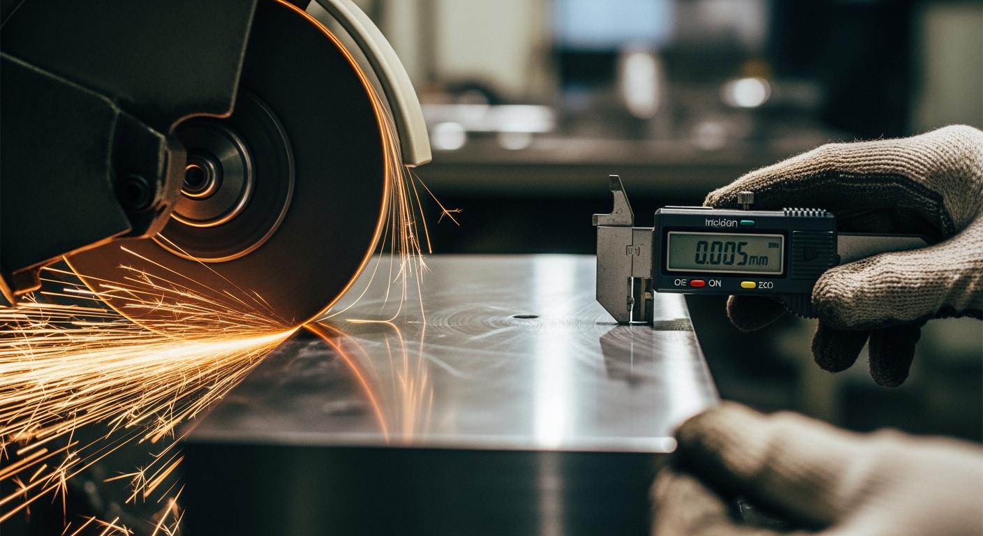 How to balance efficiency and surface quality when grinding hardened die steel?