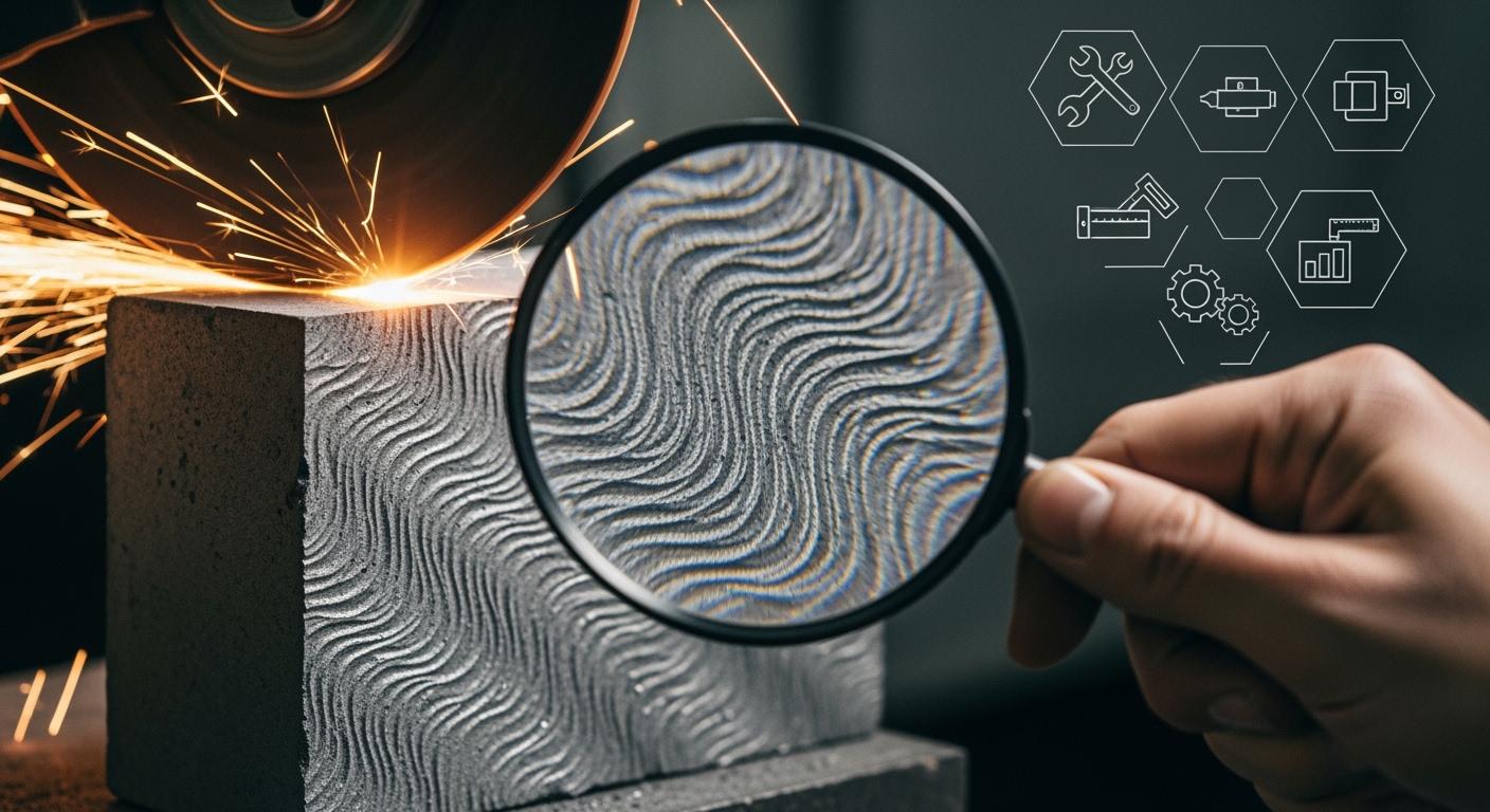 How to address chatter marks in grinding high-hardness refractory materials?