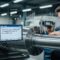 How to perform error compensation in large part grinding?