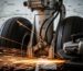What are special requirements for aircraft landing gear grinding?