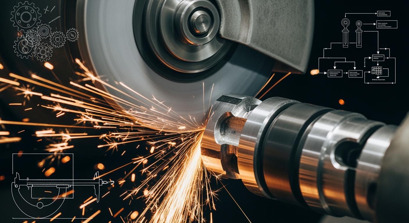 Grinding strategies for carbide-steel composite parts?