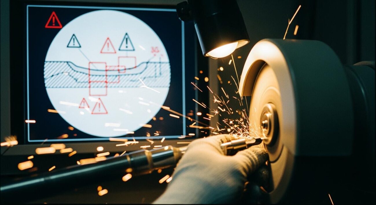 How to control chipping risk in carbide grinding?