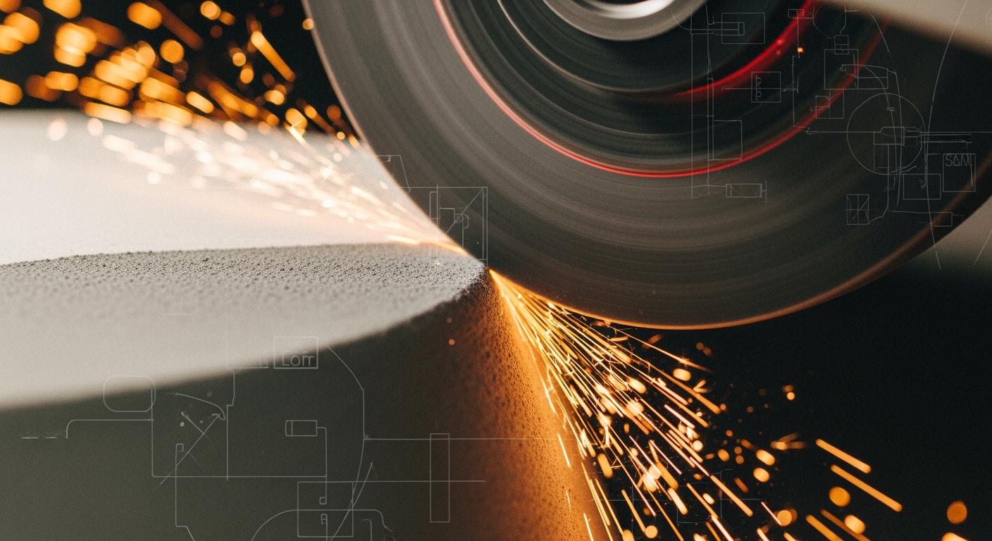 What are the main challenges in engineering ceramic grinding?