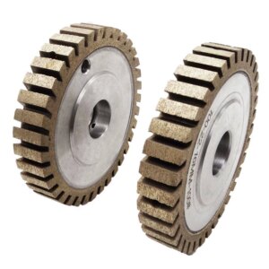 Peripheral Segmented Diamond Wheel for Glass Edging