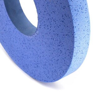 Flat shape SG grinding wheel with high porosity